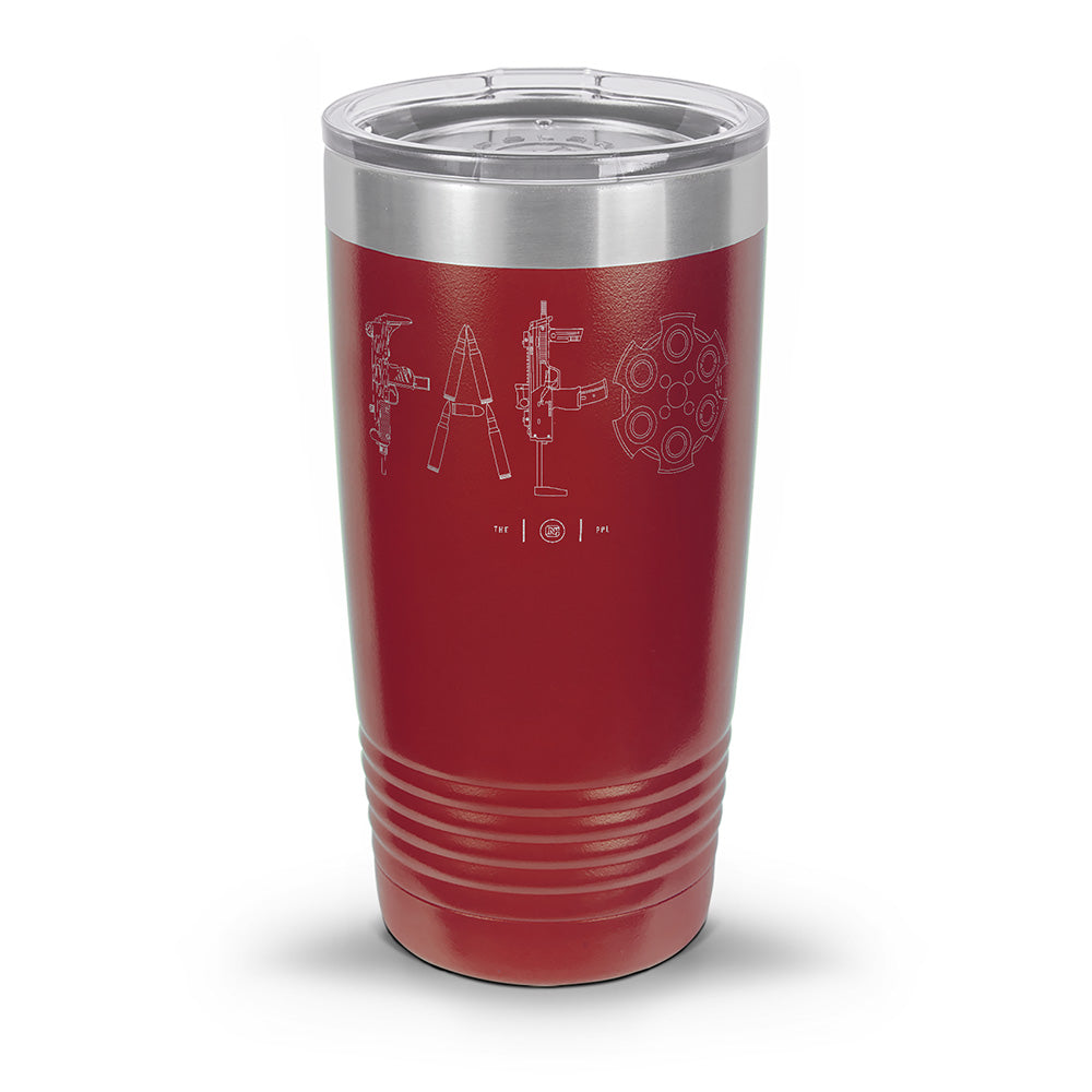 F Around & Find Out FAFO Detailed Laser Etched 30oz/20oz Tumbler