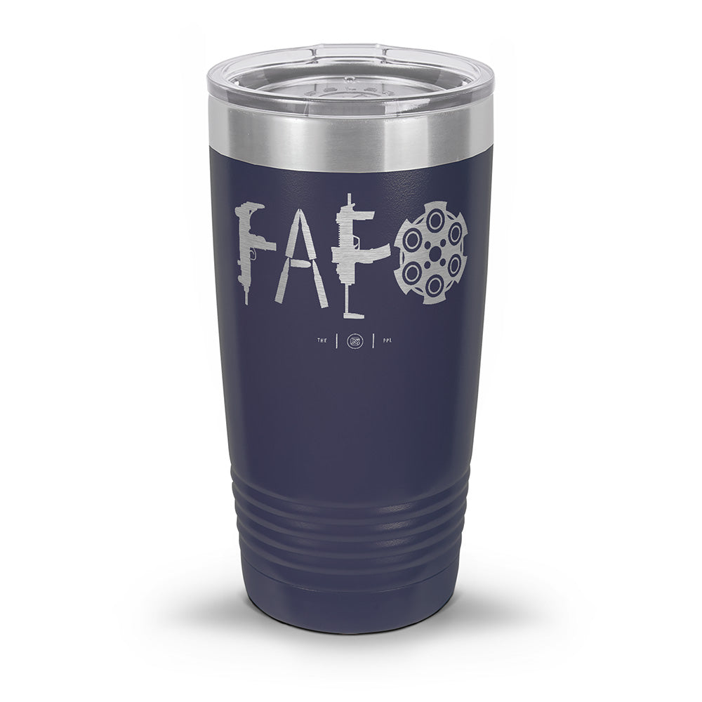 F Around & Find Out FAFO Laser Etched 30oz/20oz Tumbler