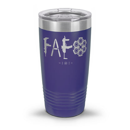 F Around & Find Out FAFO Laser Etched 30oz/20oz Tumbler