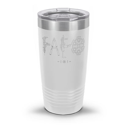 F Around & Find Out FAFO Detailed Laser Etched 30oz/20oz Tumbler