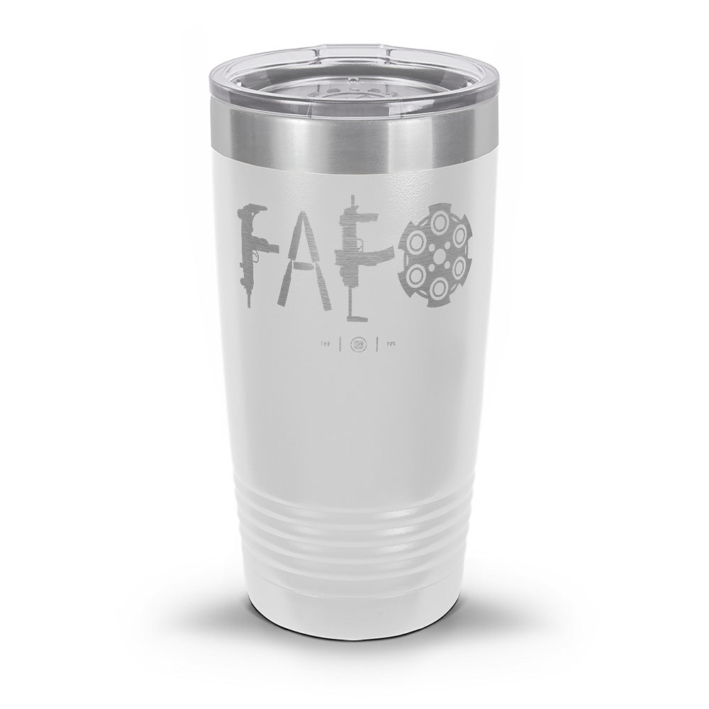 F Around & Find Out FAFO Laser Etched 30oz/20oz Tumbler