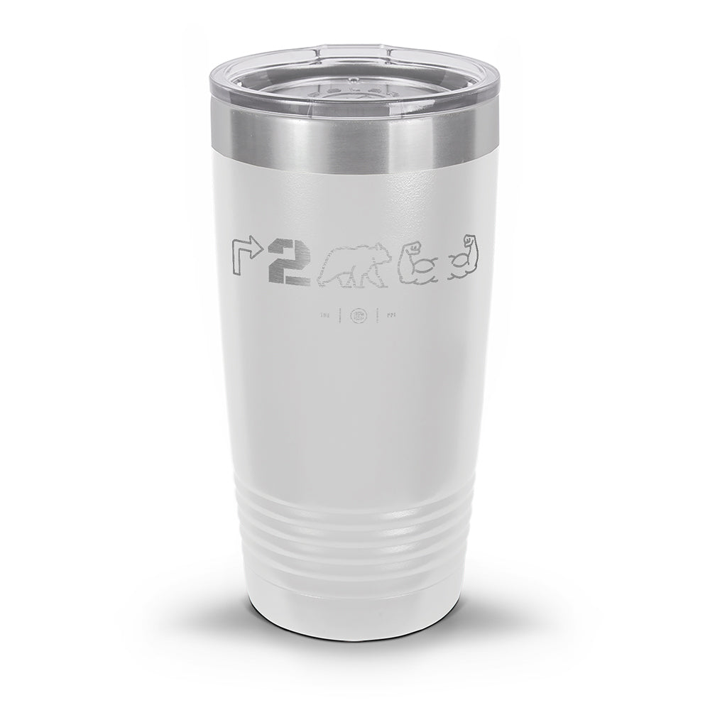 Right To Bear Arms Laser Etched 30oz/20oz Tumbler