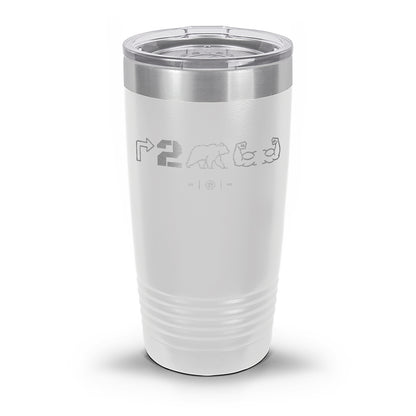 Right To Bear Arms Laser Etched 30oz/20oz Tumbler