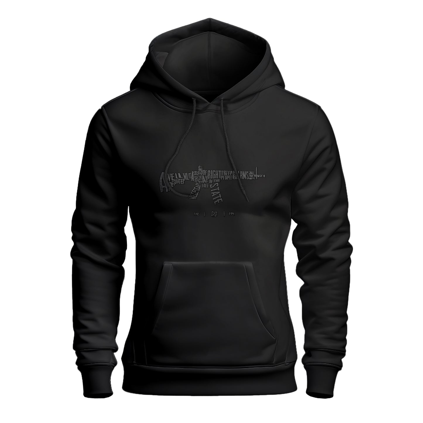 AR-15s are Protected by the 2nd Amendment Embroidered Premium Hoodie