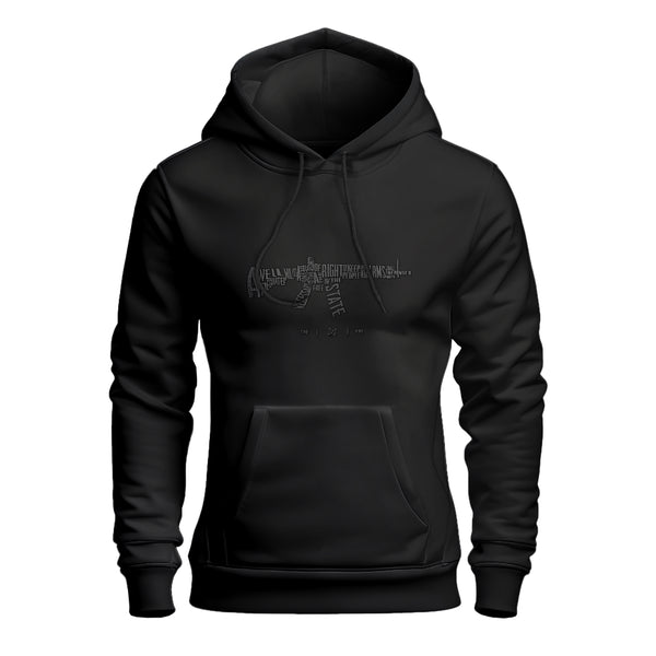 AR-15s are Protected by the 2nd Amendment Embroidered Premium Hoodie