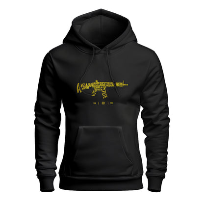 AR-15s are Protected by the 2nd Amendment Embroidered Premium Hoodie