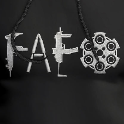 F Around & Find Out FAFO Embroidered Hoodie