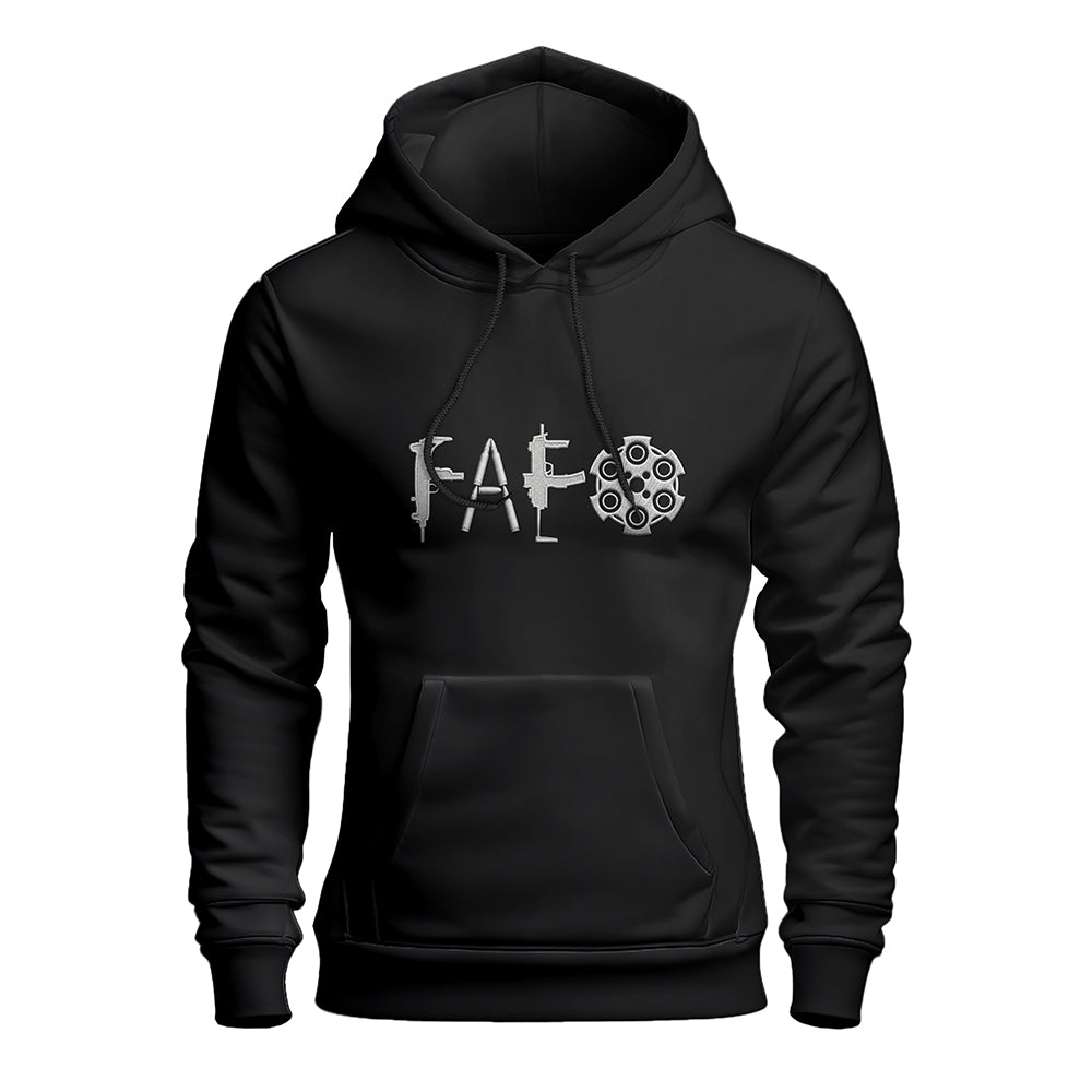 F Around & Find Out FAFO Embroidered Hoodie