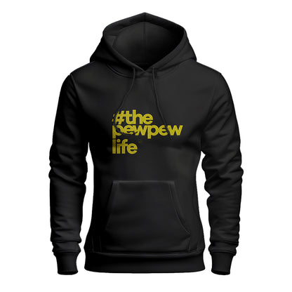 #thepewpewlife Embroidered Premium Hoodie