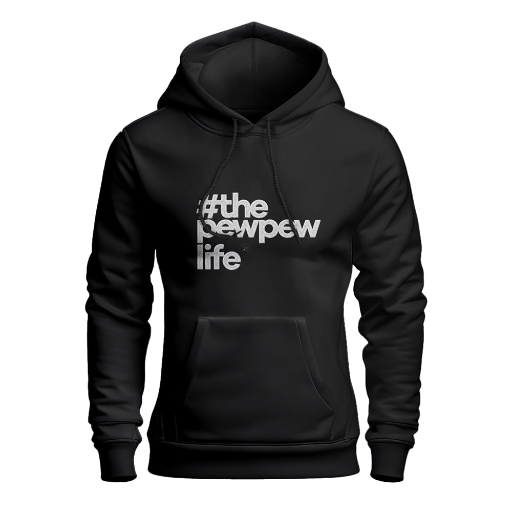 #thepewpewlife Embroidered Premium Hoodie