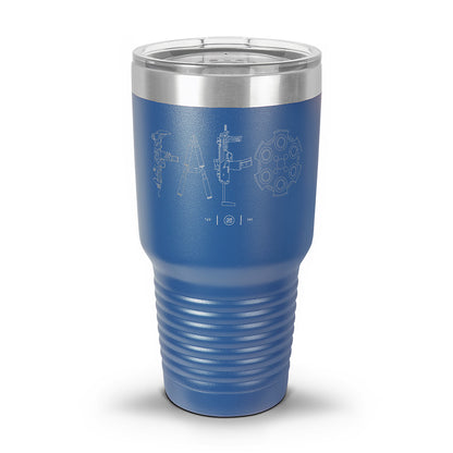 F Around & Find Out FAFO Detailed Laser Etched 30oz/20oz Tumbler