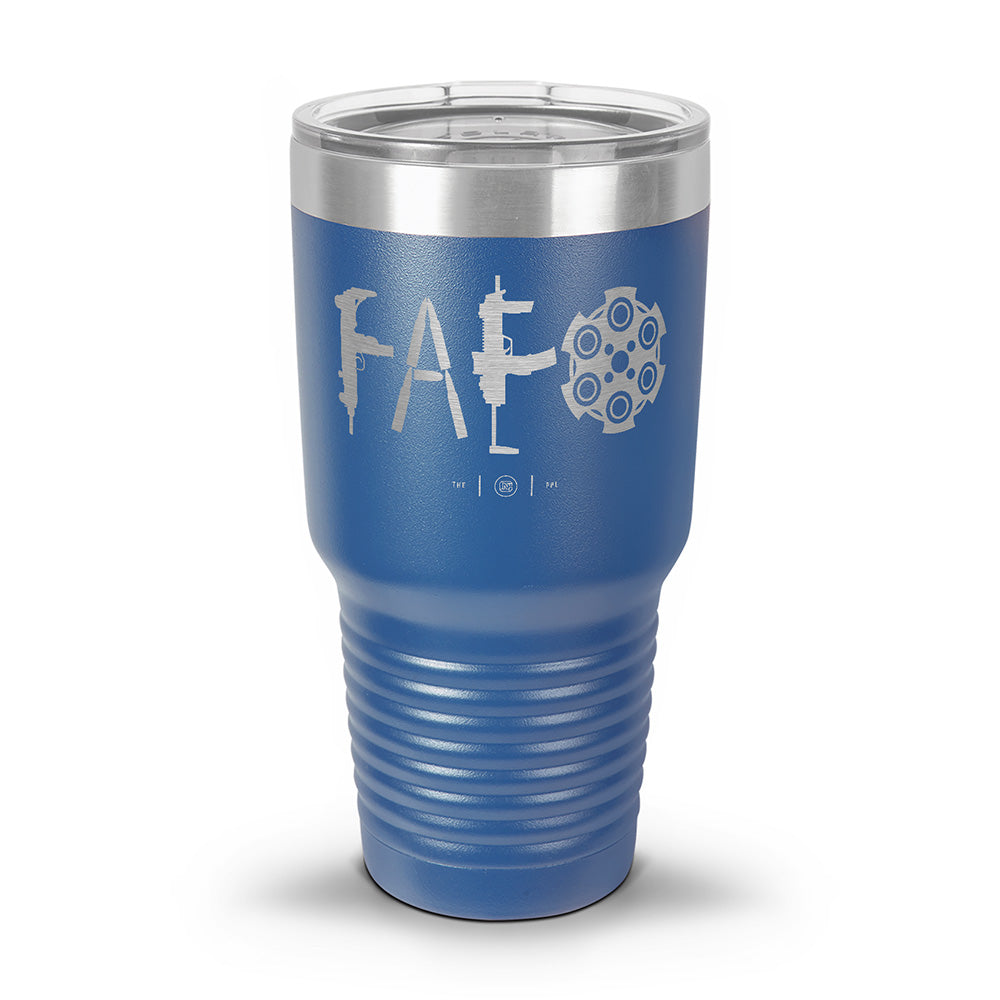 F Around & Find Out FAFO Laser Etched 30oz/20oz Tumbler