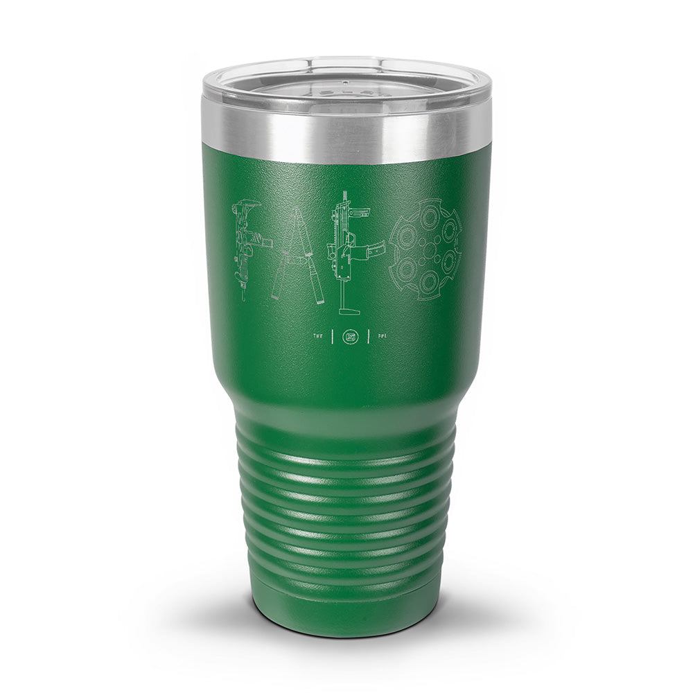F Around & Find Out FAFO Detailed Laser Etched 30oz/20oz Tumbler