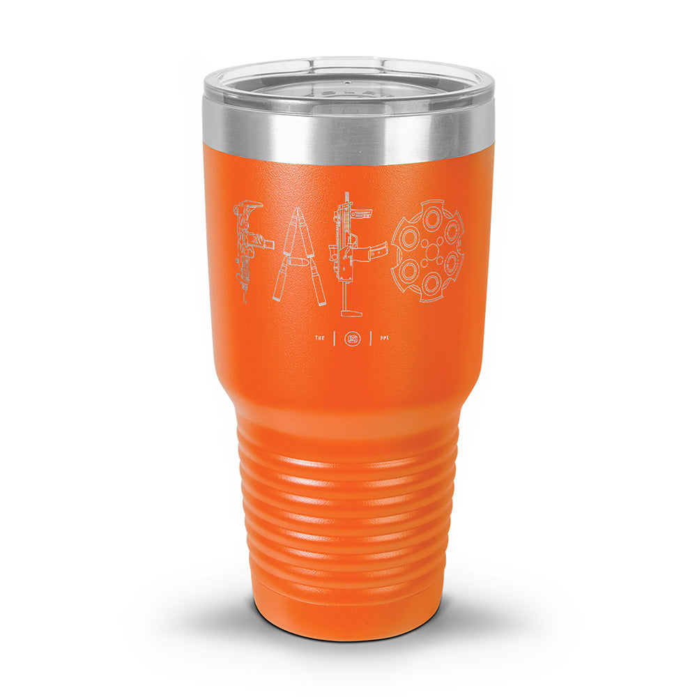 F Around & Find Out FAFO Detailed Laser Etched 30oz/20oz Tumbler