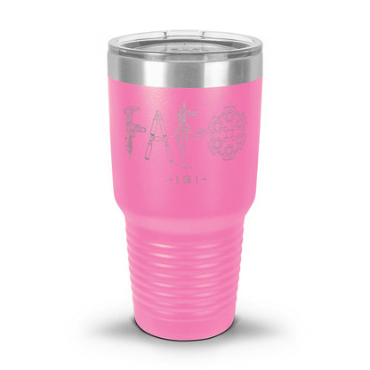 F Around & Find Out FAFO Detailed Laser Etched 30oz/20oz Tumbler