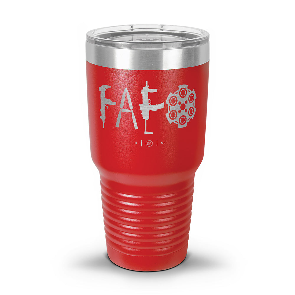 F Around & Find Out FAFO Laser Etched 30oz/20oz Tumbler