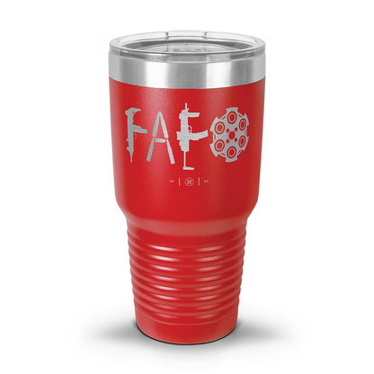 F Around & Find Out FAFO Laser Etched 30oz/20oz Tumbler