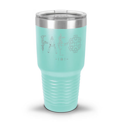 F Around & Find Out FAFO Detailed Laser Etched 30oz/20oz Tumbler