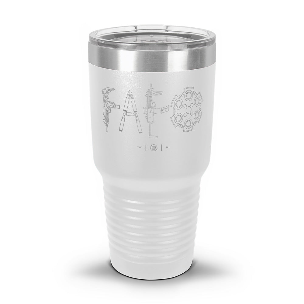 F Around & Find Out FAFO Detailed Laser Etched 30oz/20oz Tumbler