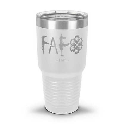 F Around & Find Out FAFO Laser Etched 30oz/20oz Tumbler