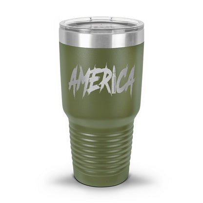 AMERICA Laser Etched 30oz/20oz Tumbler