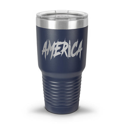 AMERICA Laser Etched 30oz/20oz Tumbler