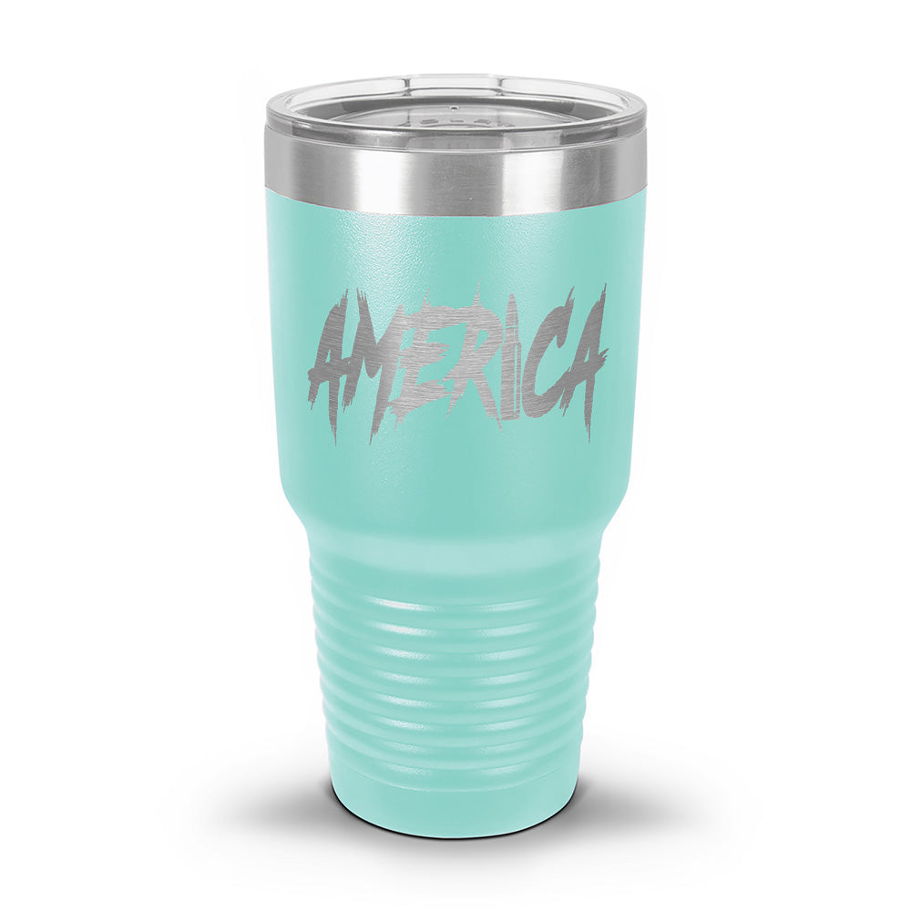 AMERICA Laser Etched 30oz/20oz Tumbler
