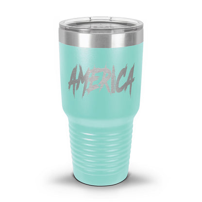 AMERICA Laser Etched 30oz/20oz Tumbler