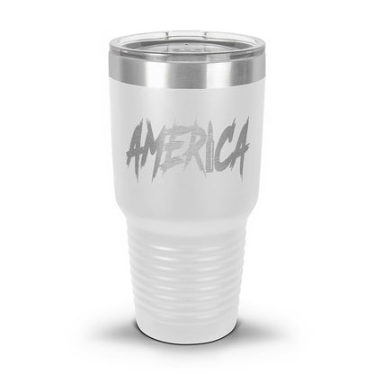 AMERICA Laser Etched 30oz/20oz Tumbler