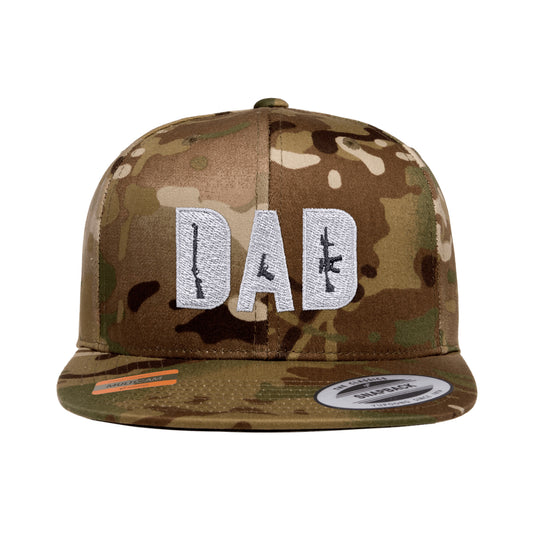 Dad Embroidered Tactical Arid Snapback