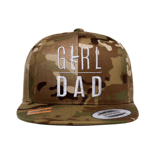 Gun Owning Girl Dad V2 Embroidered Tactical Arid Snapback