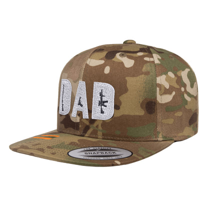 Dad Embroidered Tactical Arid Snapback