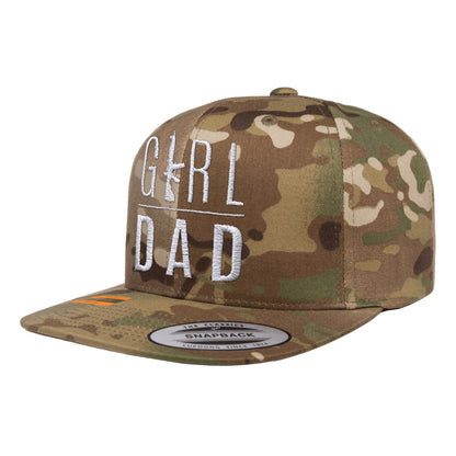 Gun Owning Girl Dad V2 Embroidered Tactical Arid Snapback