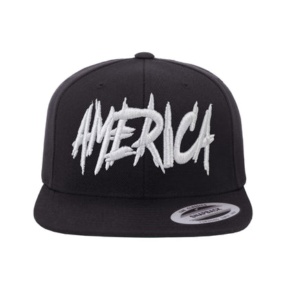 AMERICA Embroidered Hat Snapback