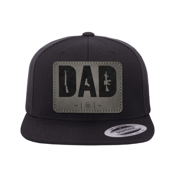 Dad Leather Patch Hat Snapback