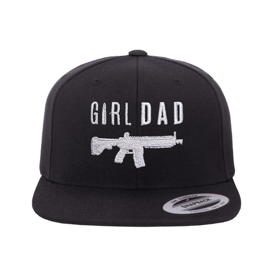 Gun Owning Girl Dad V1 Embroidered Hat Snapback