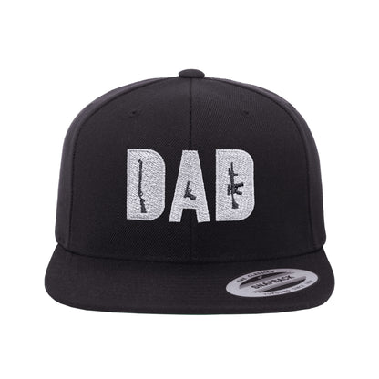 Gun Owning Girl Dad Embroidered Hat Snapback