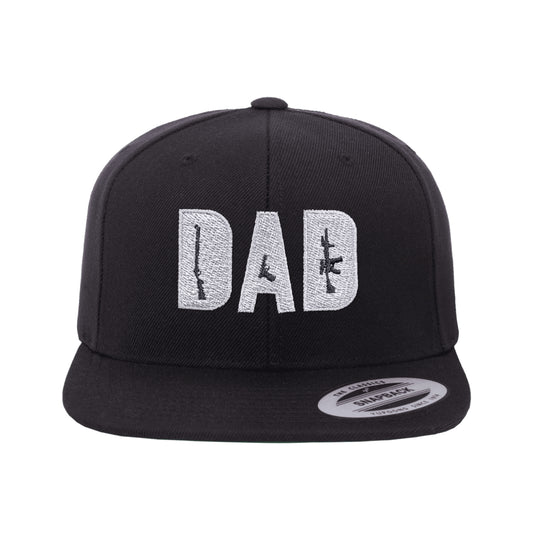 Gun Owning Girl Dad Embroidered Hat Snapback