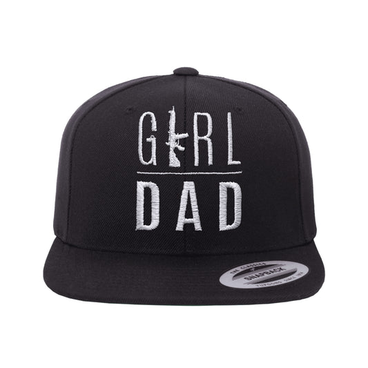 Gun Owning Girl Dad V2 Embroidered Hat Snapback