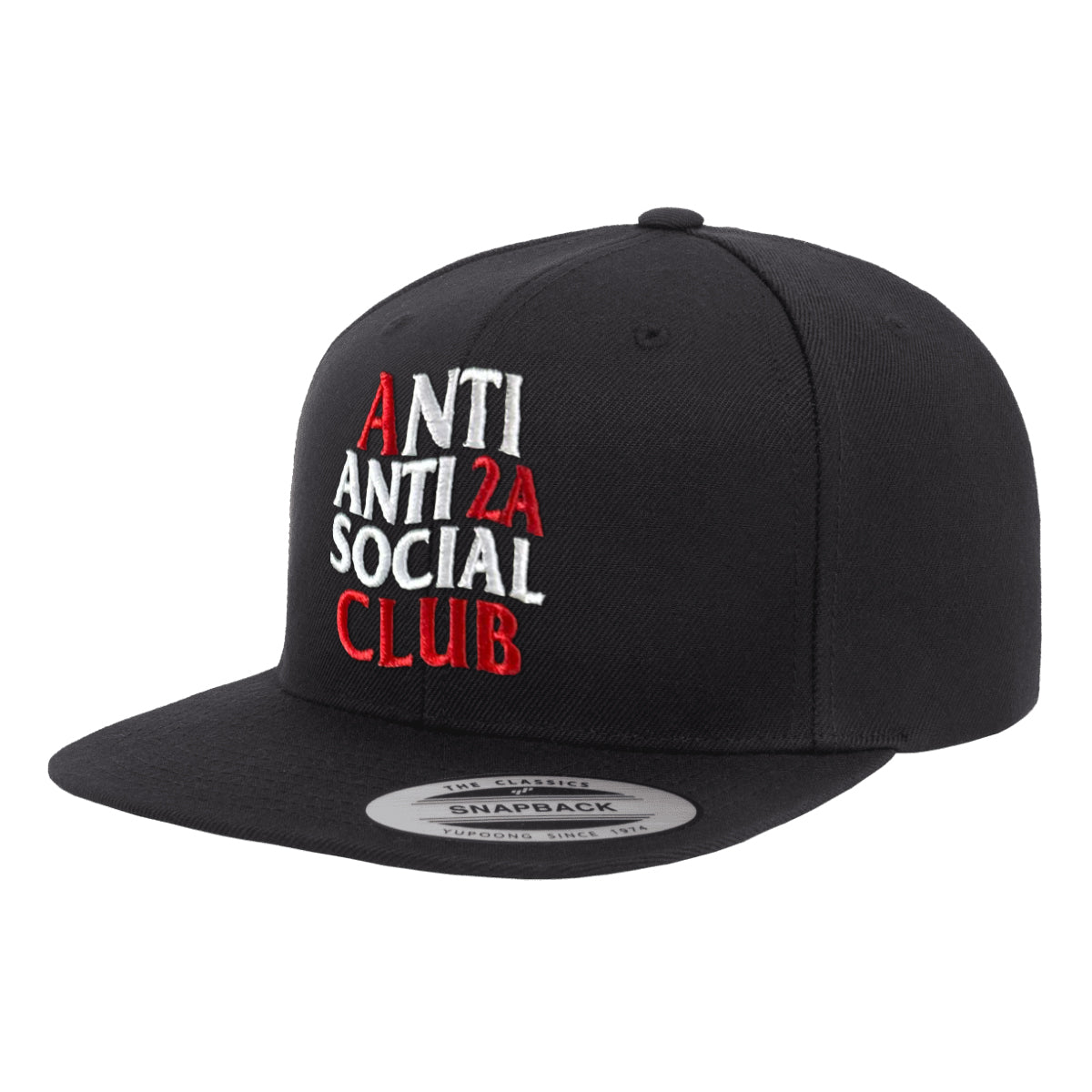 Anti Anti-2A Social Club Black Hat Snapback