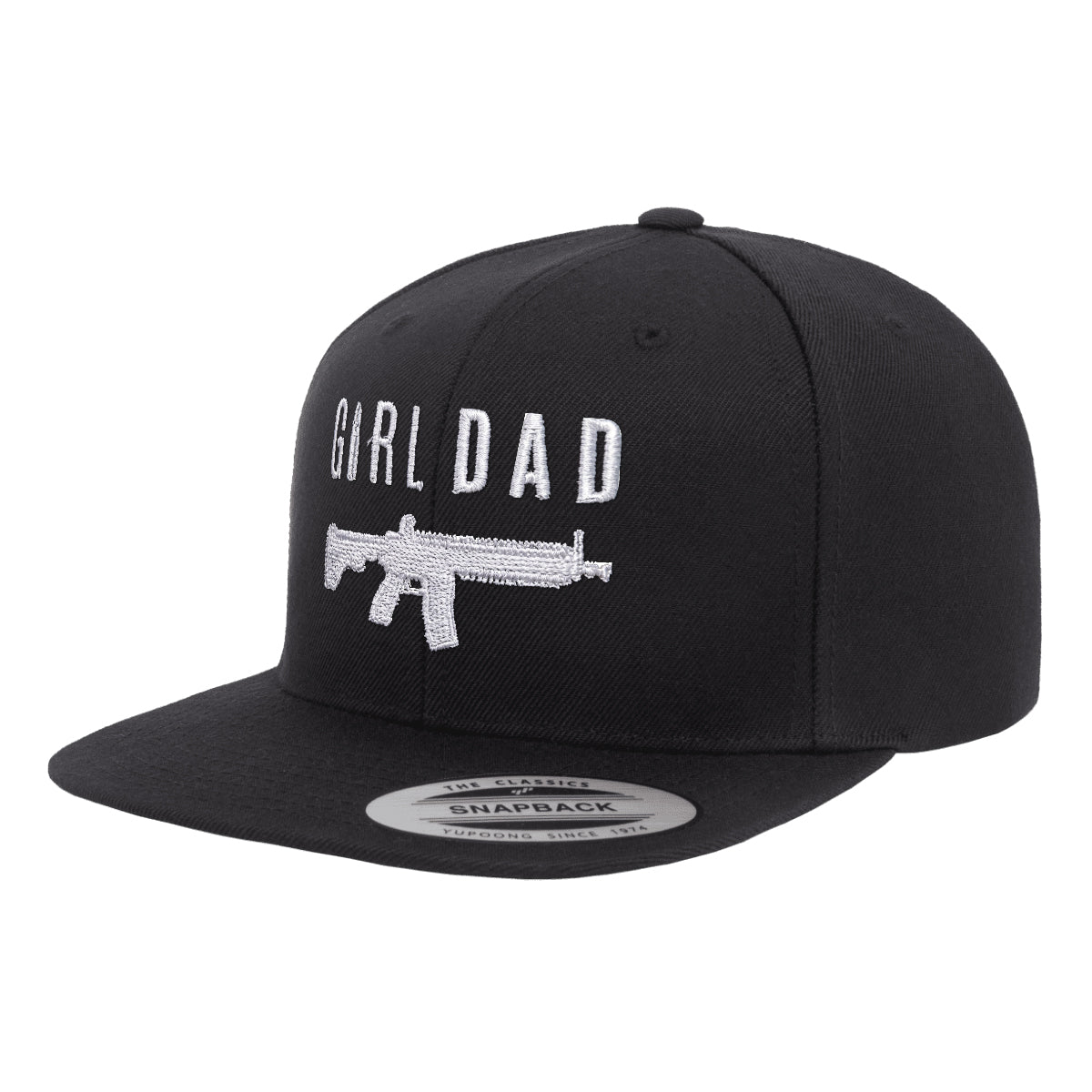 Gun Owning Girl Dad V1 Embroidered Hat Snapback