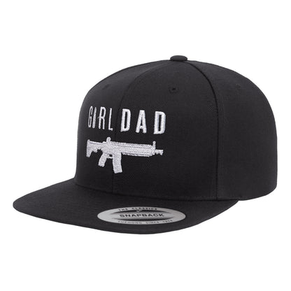 Gun Owning Girl Dad V1 Embroidered Hat Snapback