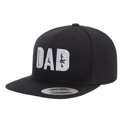 Gun Owning Girl Dad Embroidered Hat Snapback