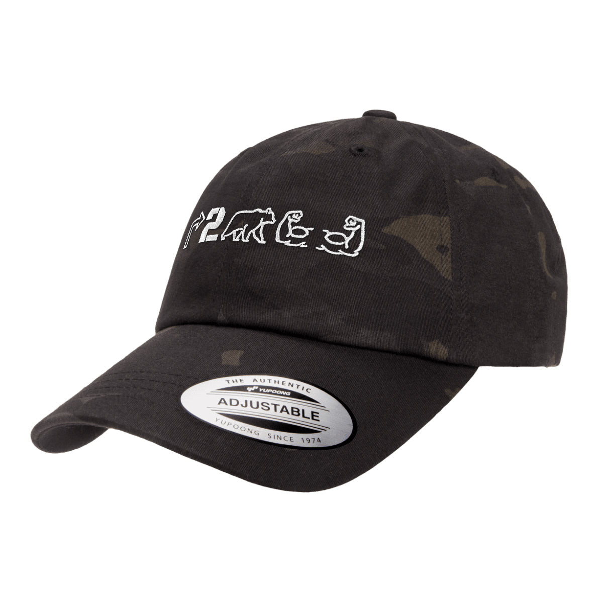 Right To Bear Arms Black Multicam Dad Hat