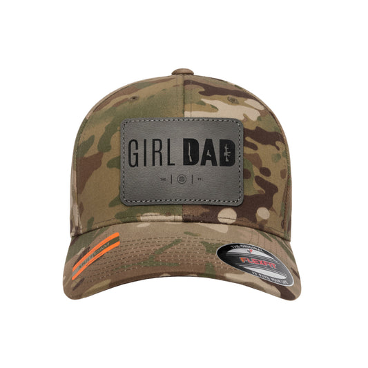 Gun-Owning Girl Dad Leather Patch Tactical Arid Hat FlexFit