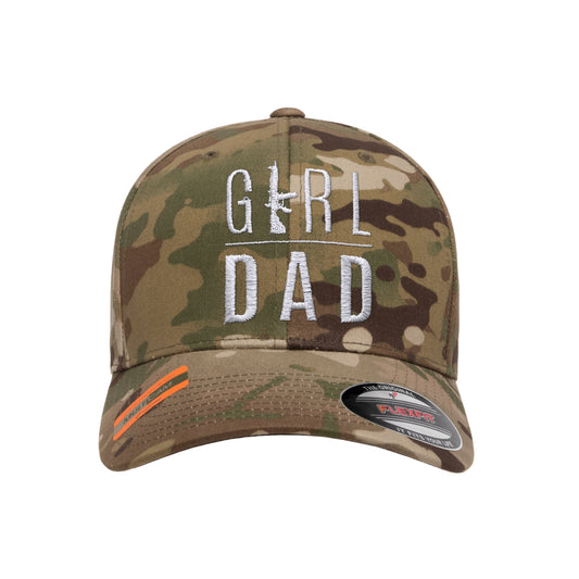 Gun Owning Girl Dad V2 Embroidered Tactical Arid Hat FlexFit