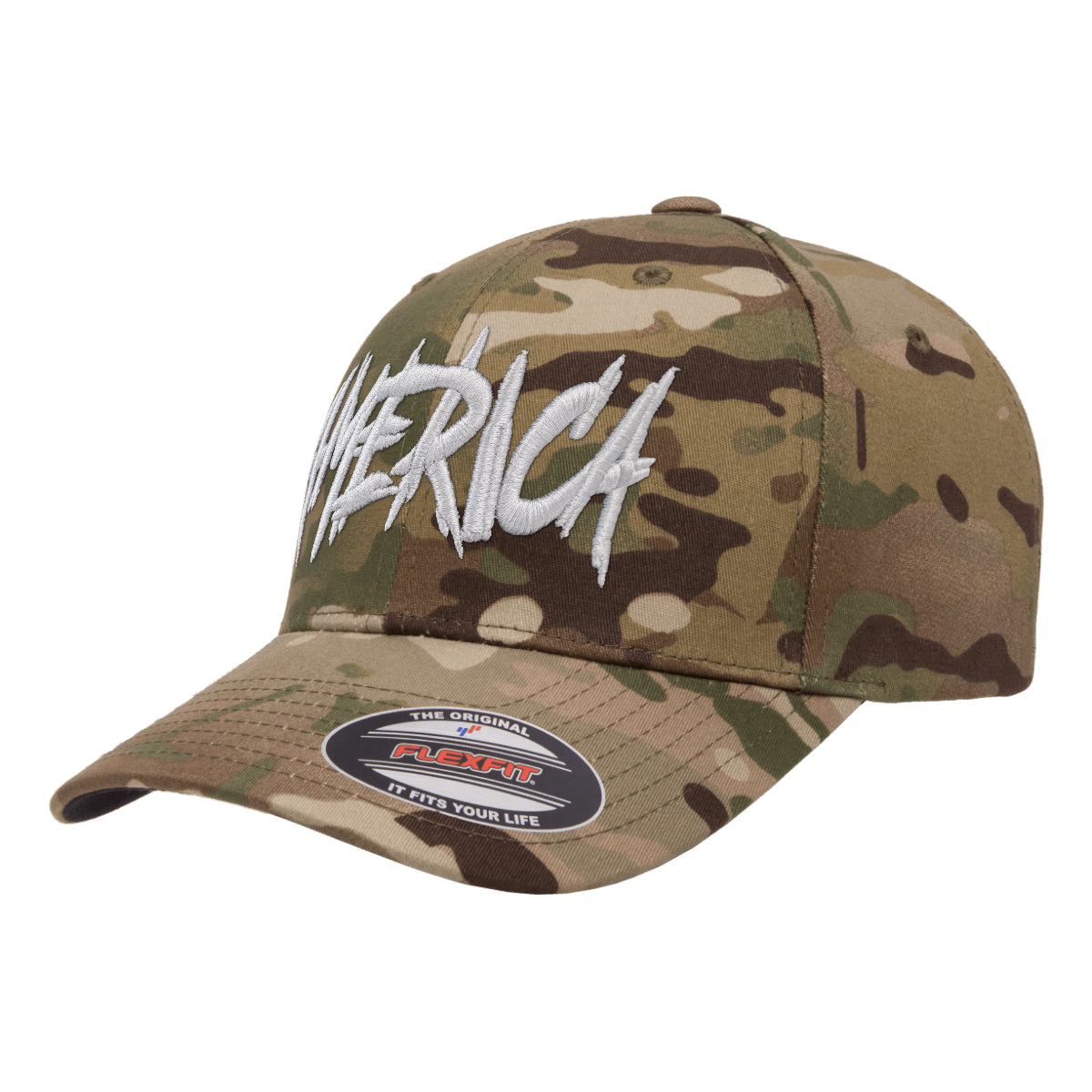 AMERICA Embroidered Tactical Arid Hat FlexFit