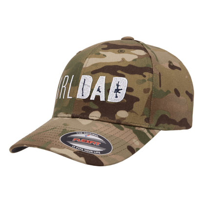 Gun Owning Girl Dad Embroidered Tactical Arid Hat FlexFit