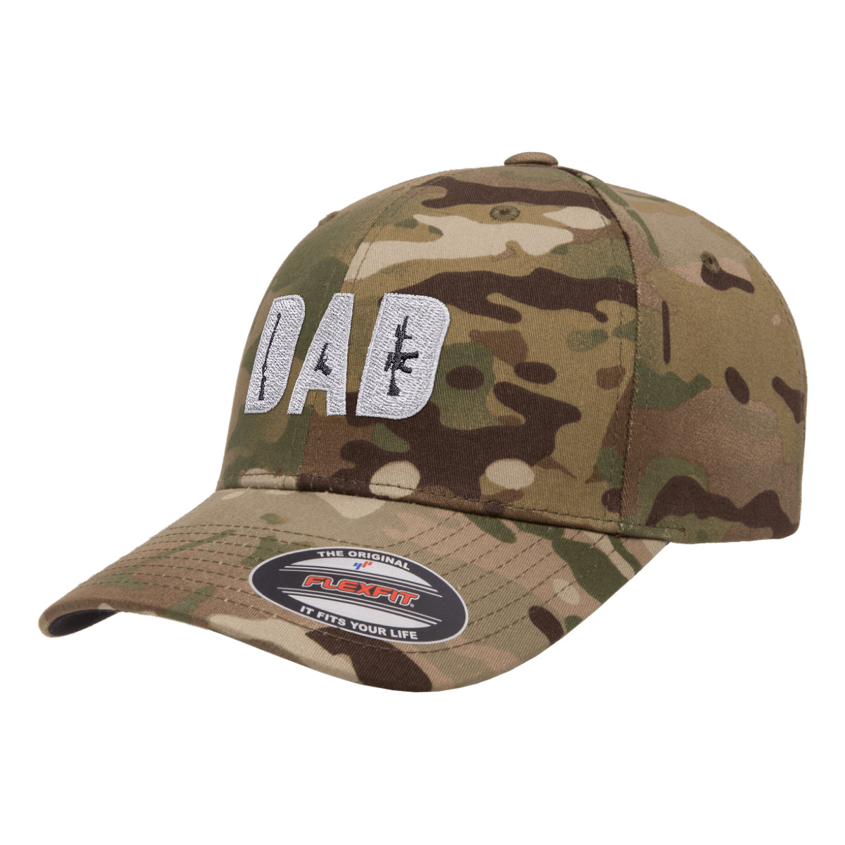 Dad Embroidered Tactical Arid Hat FlexFit