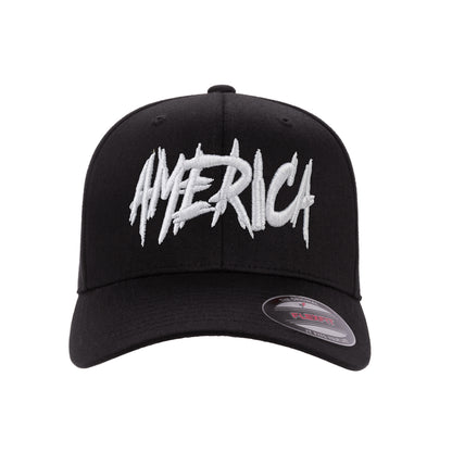 AMERICA Embroidered Hat FlexFit